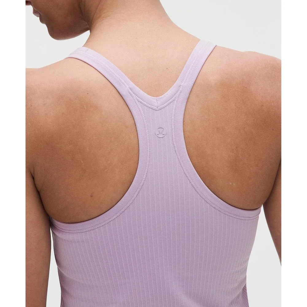887-Lululemon-Ebb to Street Tank Top-Lilac Play